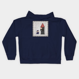 Romeo and Juliet Balcony Scene Kids Hoodie